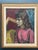 Original Vintage Swedish Oil on Canvas – “Woman” by Magnus Creutz – Signed – Vintage & Framed – 54 × 46 cm (21.3" × 18.1")...