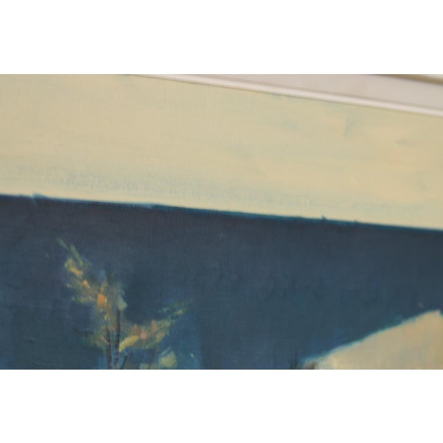 Arne Aspelin, Coastal Landscape, 1950s, Oil on Canvas, Framed For Sale - Image 7 of 18