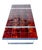 Silver Large Vintage Space Age Ceramic Tiles Table from Belarti For Sale - Image 8 of 14