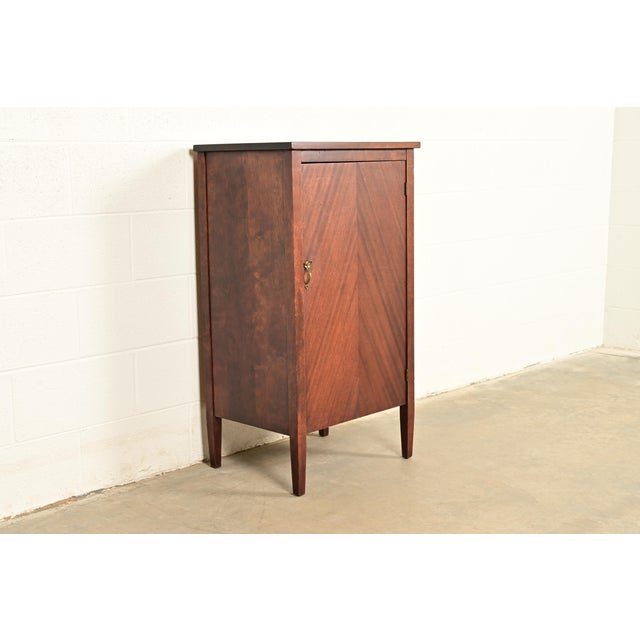 Mission Antique Arts & Crafts Mahogany Music Cabinet, Circa 1900 For Sale - Image 3 of 11