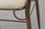 Mid-Century Brass, Metal and White Fabric High-Backed Chairs, Italy, 1950s, Set of 2 For Sale - Image 15 of 18