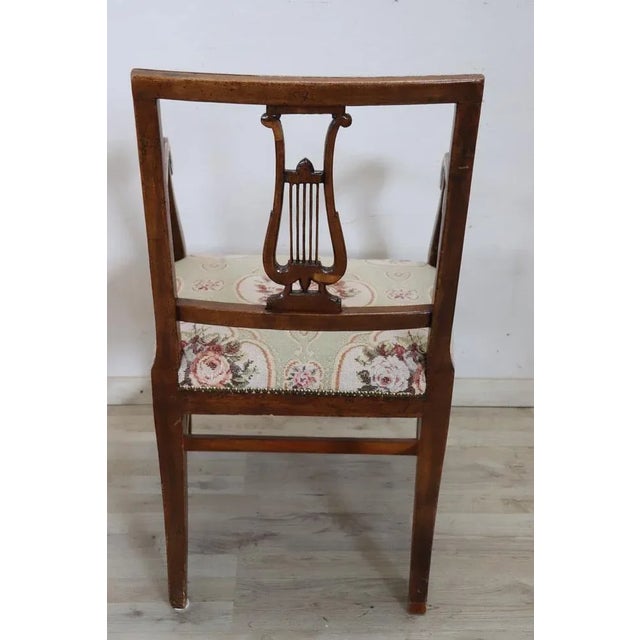 Armchair in Walnut, Mid-18th Century For Sale - Image 4 of 12
