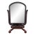 Vintage Ornate Victorian Mahogany Dressing Table Mirror For Sale