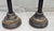 Metal Pair of Early 20th Century Patinated Iron and Ebonized Metal Prickets Candleholders Torcheres For Sale - Image 7 of 7
