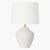Ceramic Hable by Visual Comfort Studio Hable Cadley Table Lamp in Matte White Ceramic For Sale - Image 7 of 7