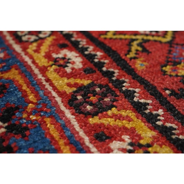 Red Antique Malayer Rug 6'5'' x 15'0'' For Sale - Image 8 of 11