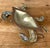 Vintage Brass Crab Bowl With Mother of Pearl Inlay For Sale - Image 11 of 12