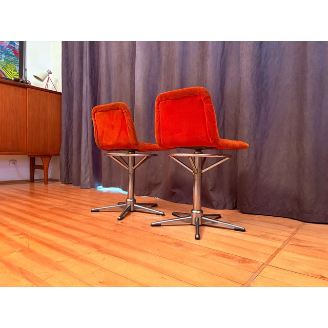 Swivel Chairs, 1960s, Set of 2 For Sale - Image 9 of 13