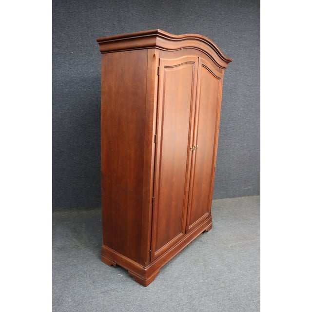 Thomasville Impressions Cherry Armoire / Wardrobe For Sale - Image 13 of 13