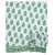 Contemporary Riya Green Round Tablecloth, 90-Inch For Sale - Image 3 of 7