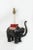 1970s 1970s Vintage Black Hand-Sculpted Elephant Table Lamp For Sale - Image 5 of 7