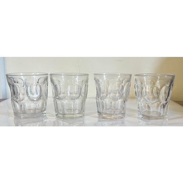 Antique Mid 19th Century American Classical Ashburton Flint Glass Whiskey Tumblers, Circa 1850 - Set of 4 For Sale - Image 12 of 16