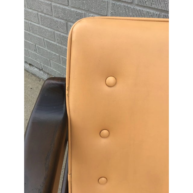 Mid 20th Century Fireplace Chair Attributed to Tove & Edvard Kindt Larsen For Sale - Image 11 of 12