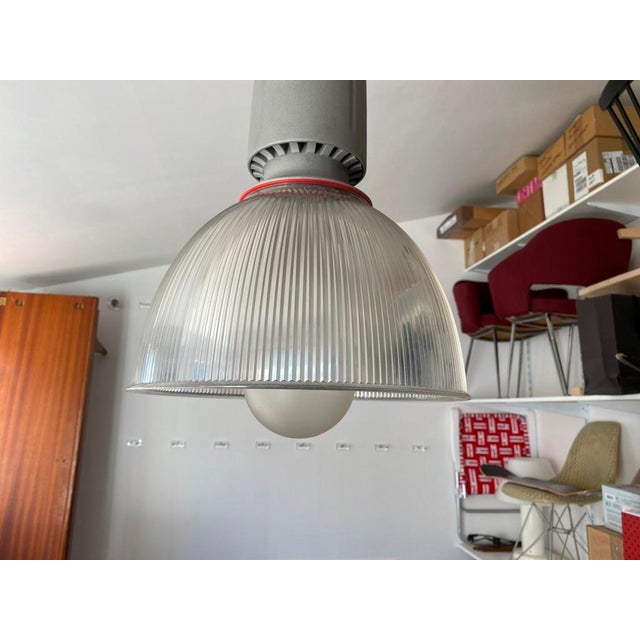 Industrial Pendant Light in Aluminum, 1970s For Sale - Image 9 of 17
