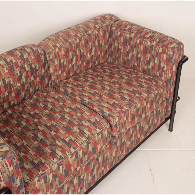 LC2 Sofa by Le Corbusier, Pierre Jeanneret and Charlotte Perriand for Cassina, 1980s For Sale - Image 17 of 18