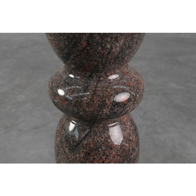 Large Mid-Century Modern Italian Granite Pedestal, 1960s For Sale - Image 9 of 12