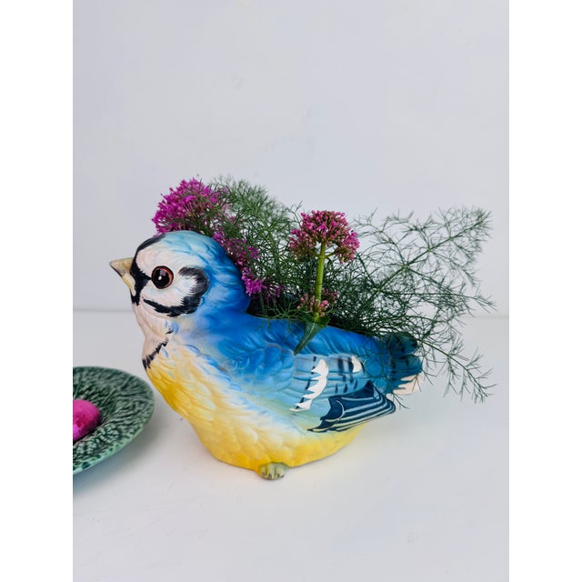 Bluebird of Happiness Planter For Sale - Image 11 of 11