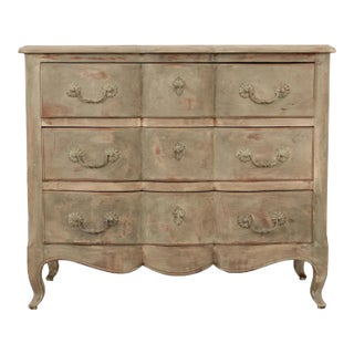 French 20th Century Louis XV Style Painted Commode For Sale
