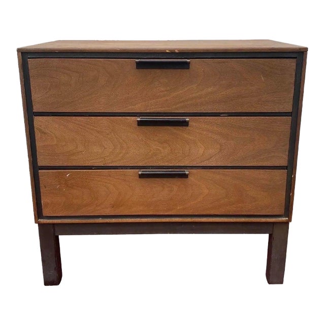 Mid-20th Century Harvey Probber Style 3 Drawer Small Chest For Sale