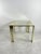 Coffee Table in Brass and Chromed Metal, 1970s For Sale - Image 6 of 10