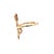Solid Yellow Gold Snake Ring, Size 6.25 For Sale - Image 4 of 8