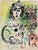 Marc Chagall, The Clown with Flowers, 1960, Lithograph For Sale - Image 6 of 6