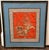 Late 19th Century 19th-Century Qing Chinese Red Silk & Gold-Thread Buddhist Lion Embroidery For Sale - Image 5 of 17