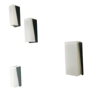 Metal and Bakelite Wall Lights from Stilux, 1960s, Set of 4 For Sale