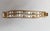 Gold Vintage 1960s Signed Napier 5-Strand Mother-of-Pearl Beaded Bracelet For Sale - Image 8 of 10
