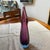 1970s A 1970s Modern Purple and Blue Sommerso Murano Glass Vase by Flavio Poli For Sale - Image 5 of 13