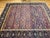 Red Antique Persian Mahal Sultanabad Rug, Hand-Knotted Wool, Geometric Pattern, 11x13, Red & Navy For Sale - Image 8 of 18