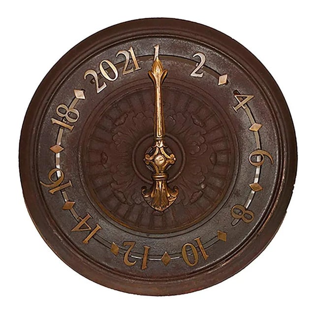 Early 20th Century Iron Elevator Indicator For Sale - Image 4 of 4