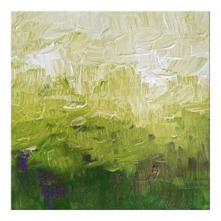 "Bright Sky" KR Moehr Impressionist Abstract Landscape Original Canvas Art Print Limited Edition For Sale