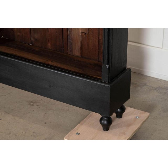 19th Century Ebonised Pine Bookcase, 1879 For Sale - Image 13 of 16