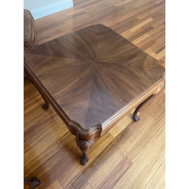 Wood 1980s John Widdicomb End Table For Sale - Image 7 of 9