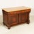 Italian Carved Walnut Dressing Cabinet with Mirror and Marble Top, 19th Century, Set of 2 For Sale - Image 11 of 15