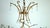 Brass and Lead Crystal 5-Light Chandelier, 1970s For Sale - Image 4 of 12