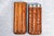 Handsome English Cigar Case Antique Leather Sterling Silver Tobacciana For Sale - Image 12 of 14