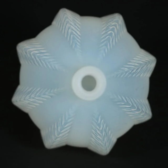 Art Deco 1920s Rene Lalique Opalescent Glass 'Malines' Vase For Sale - Image 3 of 9
