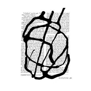 Black & White Abstractions Series No. 2 – Fine Art Print For Sale