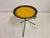 Vintage Folding Metal Table in the style of Christian Dior, 1970s For Sale - Image 6 of 12