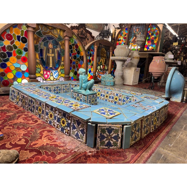 An Irreplaceable Masterwork – No Comparable Example Exists This extraordinary fountain is a museum-level, completely...