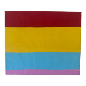Willy Müller-Brittinau (1938-2008), Modern Abstract Acrylic, Painted on Stretched Canvas, Signed on Verso, Dated