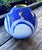 Exceptional vintage Japanese porcelain vase featuring a sculptural spherical form decorated with graceful cranes floating...