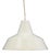 Danish White Pendant Lamp, 1970s For Sale