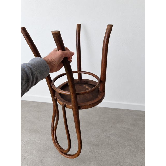 Antique Side Chair in Bentwood by Michael Thonet, 1900 For Sale - Image 4 of 9
