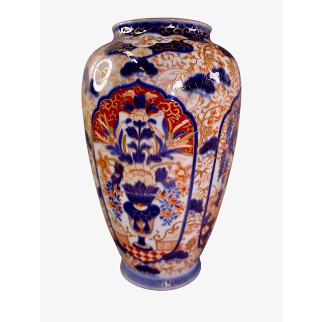 Japanese 19th Century Imari Vase For Sale - Image 3 of 5