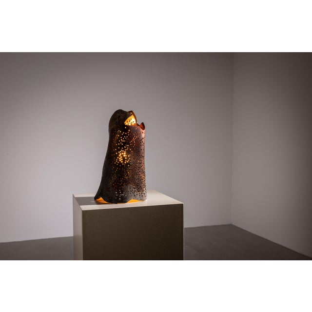 Sculptural Ceramic Table Lamp, 1970s For Sale - Image 9 of 15