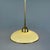 Art Deco Cream Opaline Glass and Brass Pendants, Germany 1930s, Set of 2 For Sale - Image 10 of 18