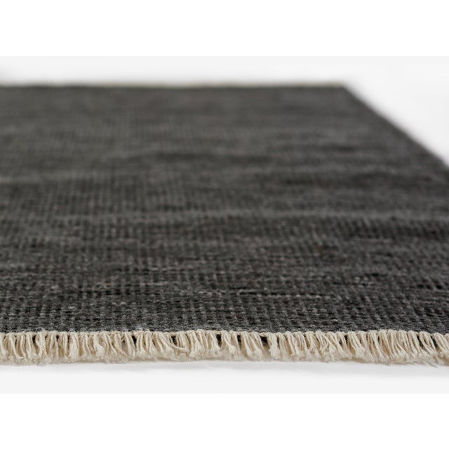Momeni Cove Charcoal Hand Woven Area Rug 8' X 10' For Sale - Image 12 of 12
